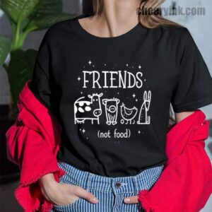 Tshirt Friends Not Food 43 T