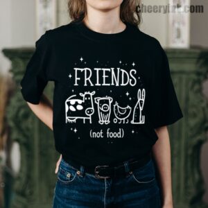 Tshirt Friends Not Food 7 T