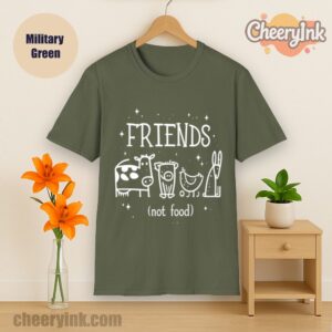 Tshirt Friends Not Food Military