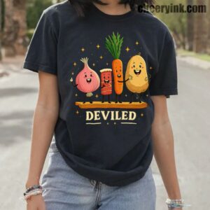 Tshirt Funny Food Friends 10 T