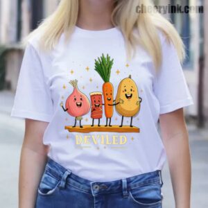 Tshirt Funny Food Friends 13 T