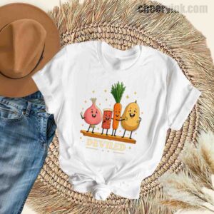 Tshirt Funny Food Friends 32 T