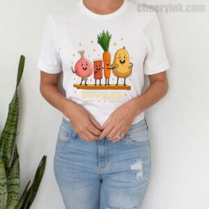 Tshirt Funny Food Friends 4 T