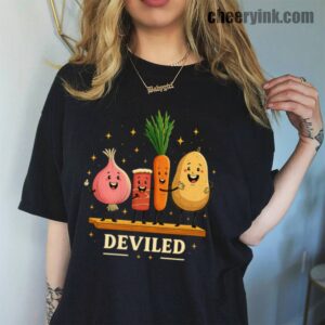 Tshirt Funny Food Friends 45 T