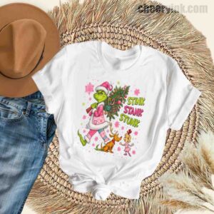 Tshirt Green Monster Christmas 32 T