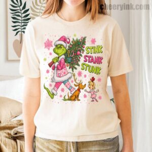 Tshirt Green Monster Christmas 35 T