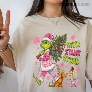 Tshirt Green Monster Christmas 39 T