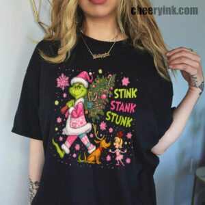 Tshirt Green Monster Christmas 45 T Shirt