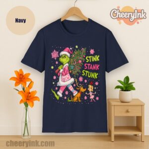 Tshirt Green Monster Christmas