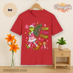 Tshirt Green Monster Christmas