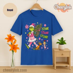Tshirt Green Monster Christmas