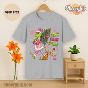 Tshirt Green Monster Christmas Sport