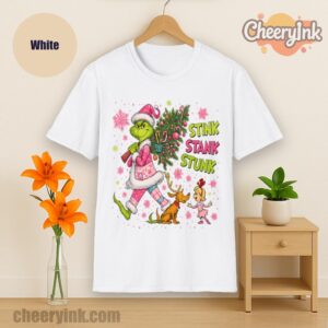 Tshirt Green Monster Christmas