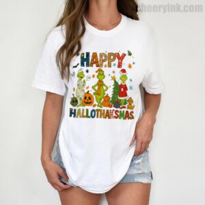Tshirt Grinch Hallothanksmas 1 T