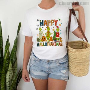 Tshirt Grinch Hallothanksmas 2 T Shirt