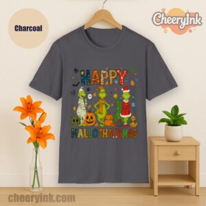 Tshirt Grinch Hallothanksmas