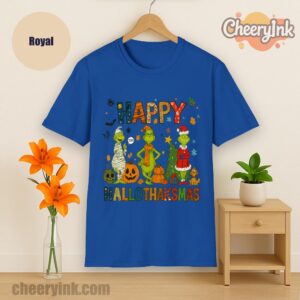 Tshirt Grinch Hallothanksmas
