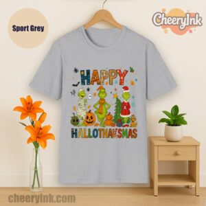 Tshirt Grinch Hallothanksmas Sport