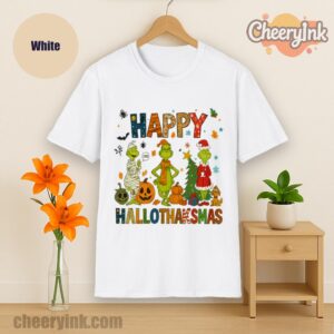 Tshirt Grinch Hallothanksmas