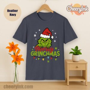 Tshirt Grinchmas Christmas Heather
