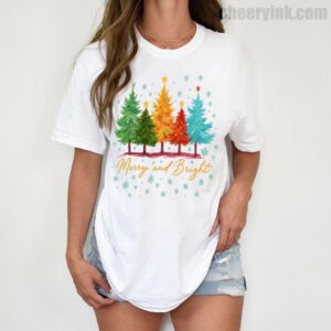 Tshirt Merry And Bright 1 T