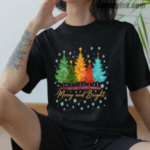 Tshirt Merry And Bright 12 T