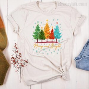 Tshirt Merry And Bright 21 T