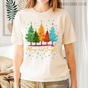 Tshirt Merry And Bright 35 T