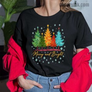 Tshirt Merry And Bright 43 T