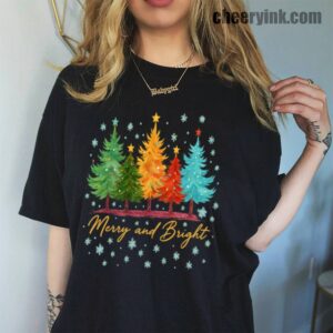 Tshirt Merry And Bright 45 T Shirt
