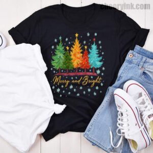 Tshirt Merry And Bright 46 T