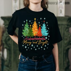 Tshirt Merry And Bright 7 T