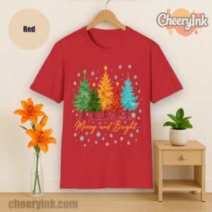 Tshirt Merry And Bright