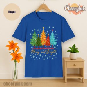 Tshirt Merry And Bright