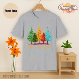 Tshirt Merry And Bright Sport