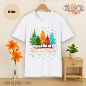 Tshirt Merry And Bright