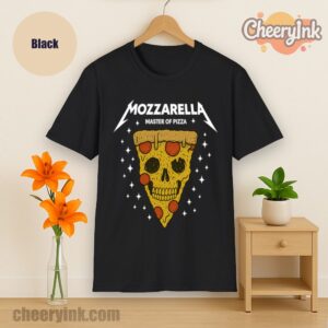 Tshirt Mozzarella Masters Black