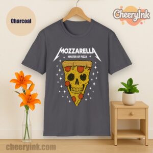 Tshirt Mozzarella Masters Charcoal