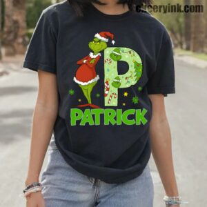 Tshirt Personalized Grinch 10 T