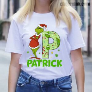 Tshirt Personalized Grinch 13 T