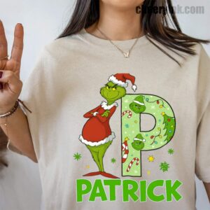 Tshirt Personalized Grinch 39 T