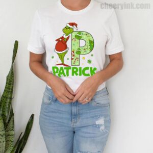 Tshirt Personalized Grinch 4 T