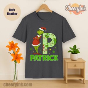Tshirt Personalized Grinch Dark