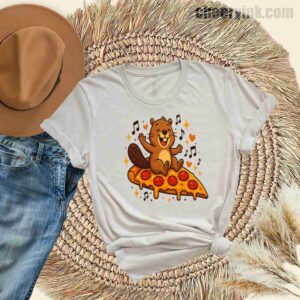 Tshirt Pizza Beaver Party 29 T
