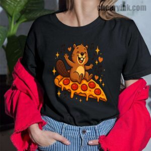 Tshirt Pizza Beaver Party 43 T