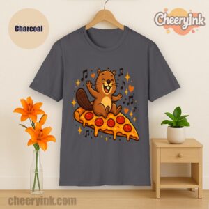 Tshirt Pizza Beaver Party