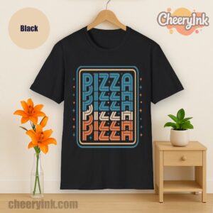 Tshirt Pizza Black