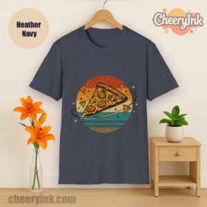 Tshirt Pizza Slice Heather