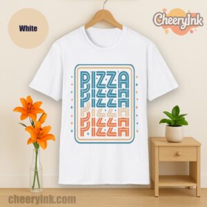 Tshirt Pizza White