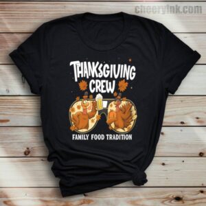 Tshirt Thanksgiving Crew 37 T